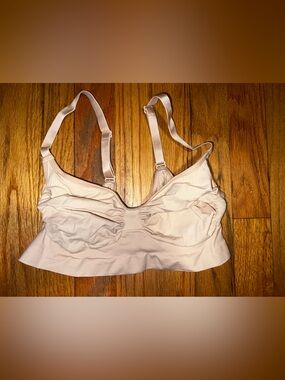 SKIMS Blush Seamless Scuplt Bralette with Adjustable Straps